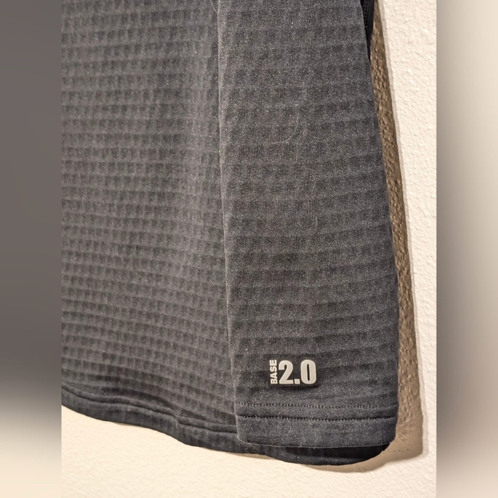 Under Armour UA Base 2.0 ColdGear Fitted Crew Shirt Men's Large Black - Picture 5 of 7